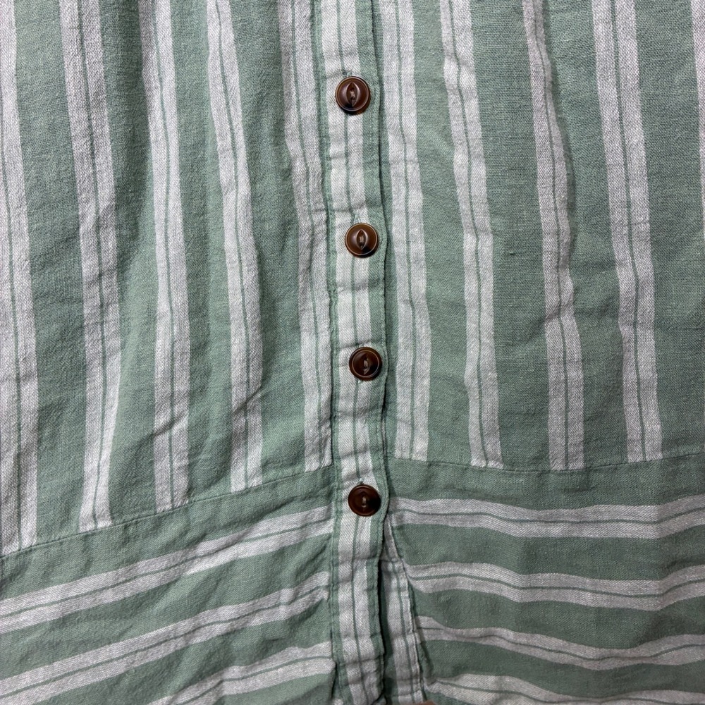 Universal Thread Beachy Coastal Linen Blend Dress Size XXL Lined Euro Summer - Picture 5 of 9